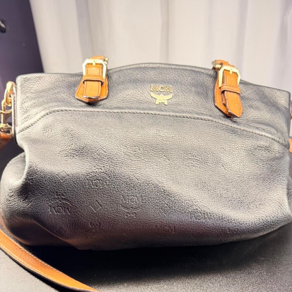 MCM Visetos Black Purse